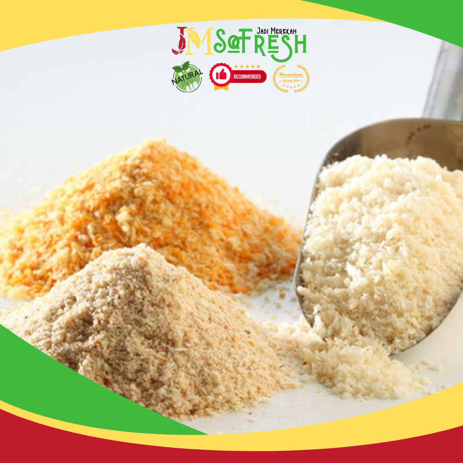 

[JM_SoFresh] Tepung Roti / Tepung Panir / Bread Crumbs / Panko 250 Gram