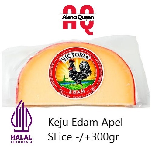 

Keju Edam Apel Victoria Ayam Hitam +-300gr