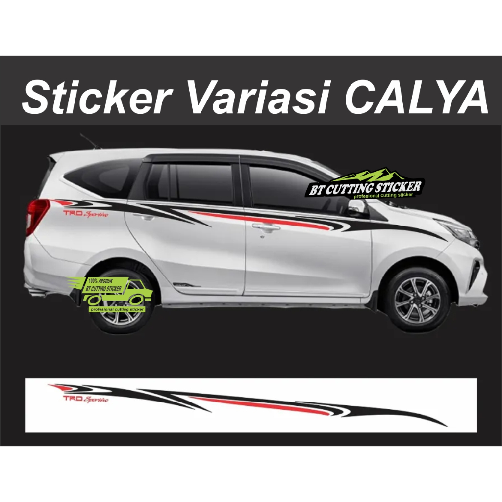 STIKER CALYA stiker toyota calya stiker cutting sticker mobil keren