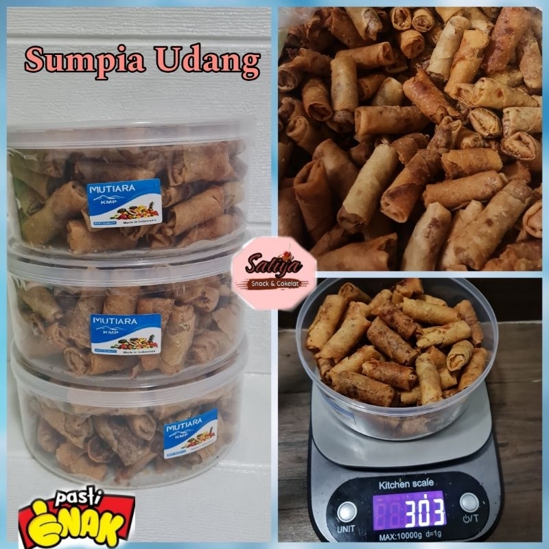 

Sumpia Udang Snack Gurih kemasan toples