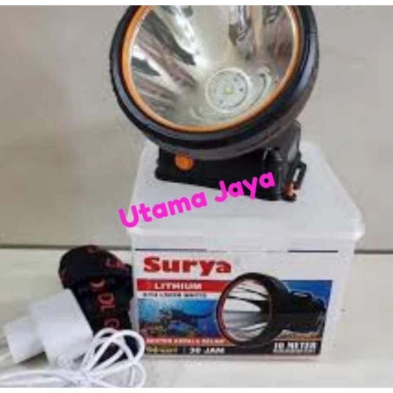 Senter Kepala 50 Watt SURYA L505R Free bubble