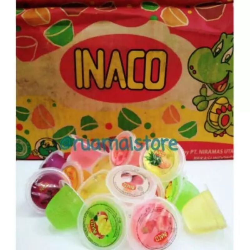 

Inaco Jelly Mix Fruit 500g / 1000g | Jelly Inaco