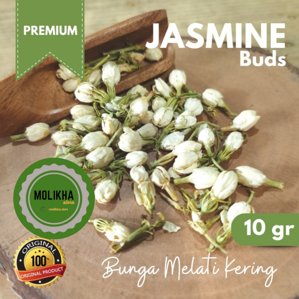 

Teh Bunga Melati Kering Dried Jasmine Buds Tea Flower Tea Premium