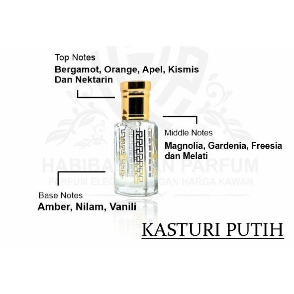 KASTURI PUTIH/MINYAK KASTURI