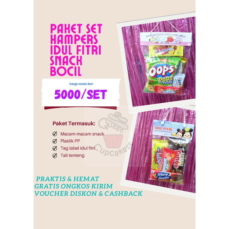

paket set hampers idul fitri thr bocil sedang 20x35