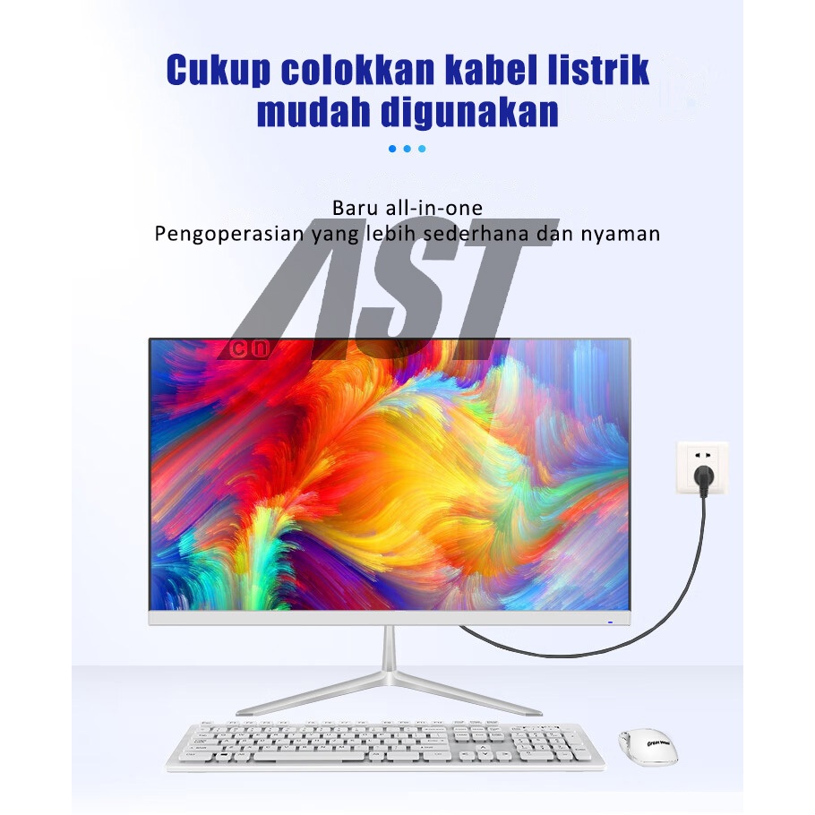 PC komputer gaming full set Core i7 baru ram8g+512SSD  22/24 inch Mouse+keyboard Gratis Desain/Kasir/Coding Gratis kemasan rangka kayu + garansi 1 tahun-7