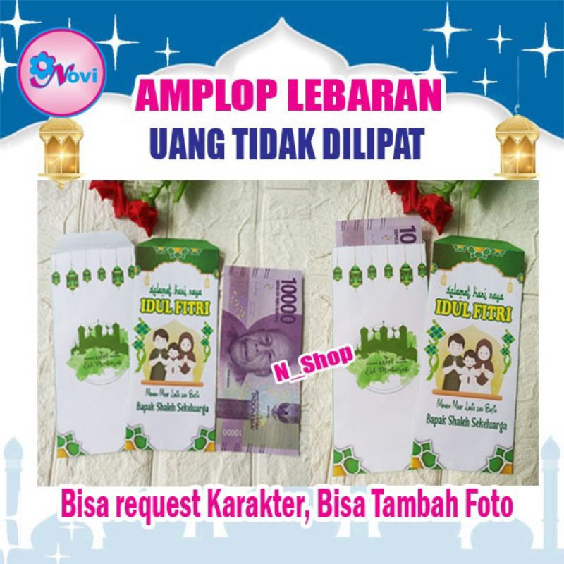 

AMPLOP LEBARAN IDUL FITRI UANG TIDAK DILIPAT ISI 10