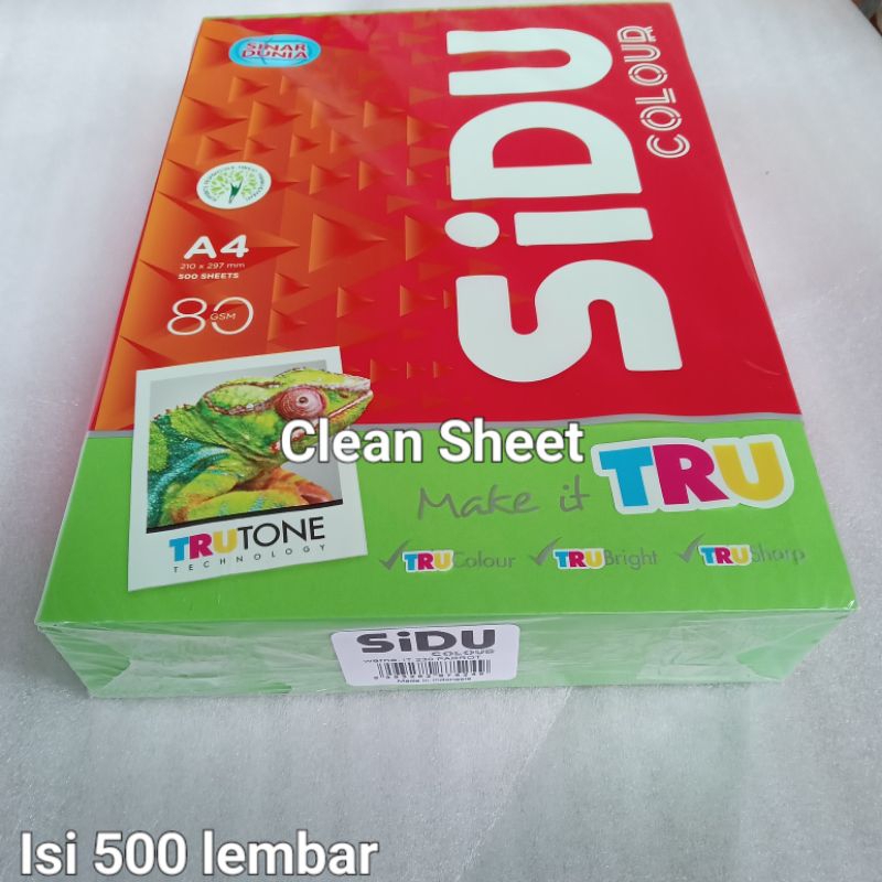 

SIDU kertas spectra warna A4 80 gram IT 230 parot