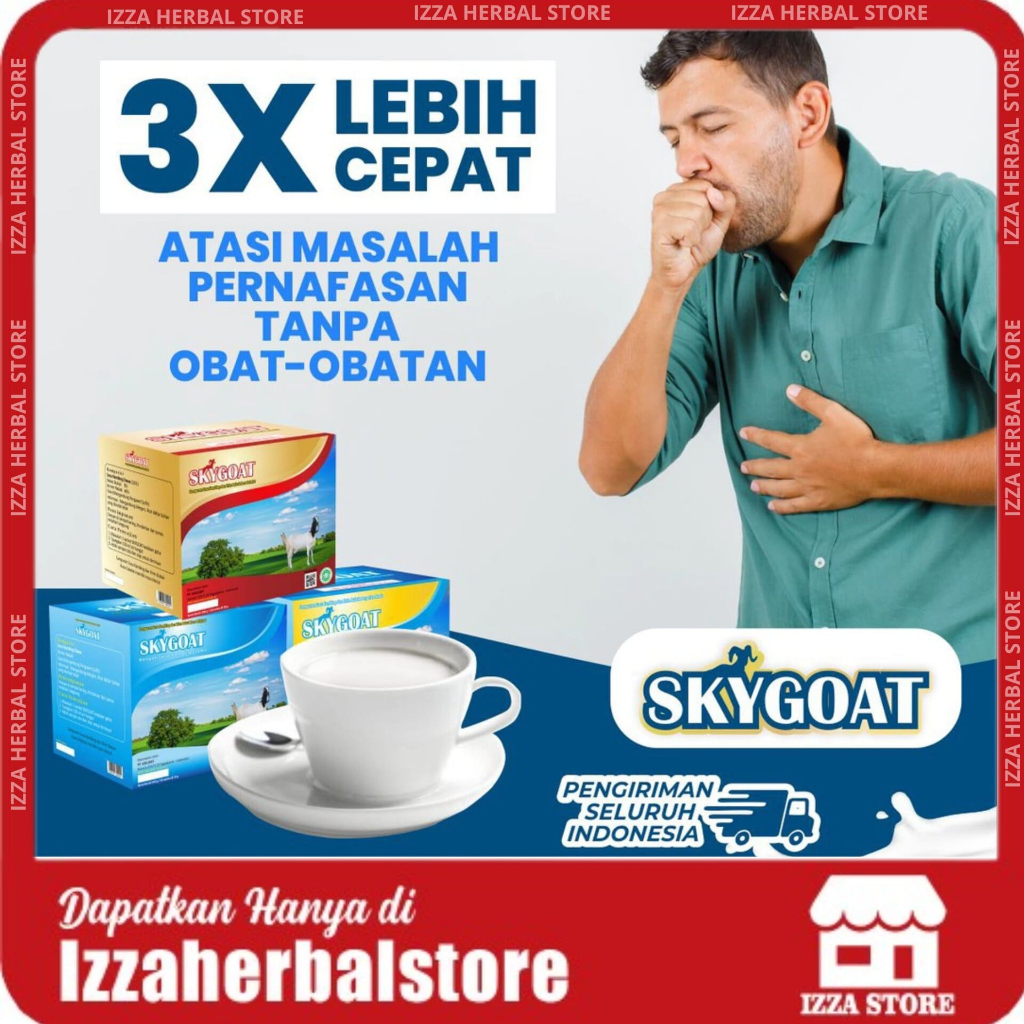 

SUSU KAMBING ETAWA Skygoat Bubuk Premium ORIGINAL MADU COKELAT Asli Sky Goat