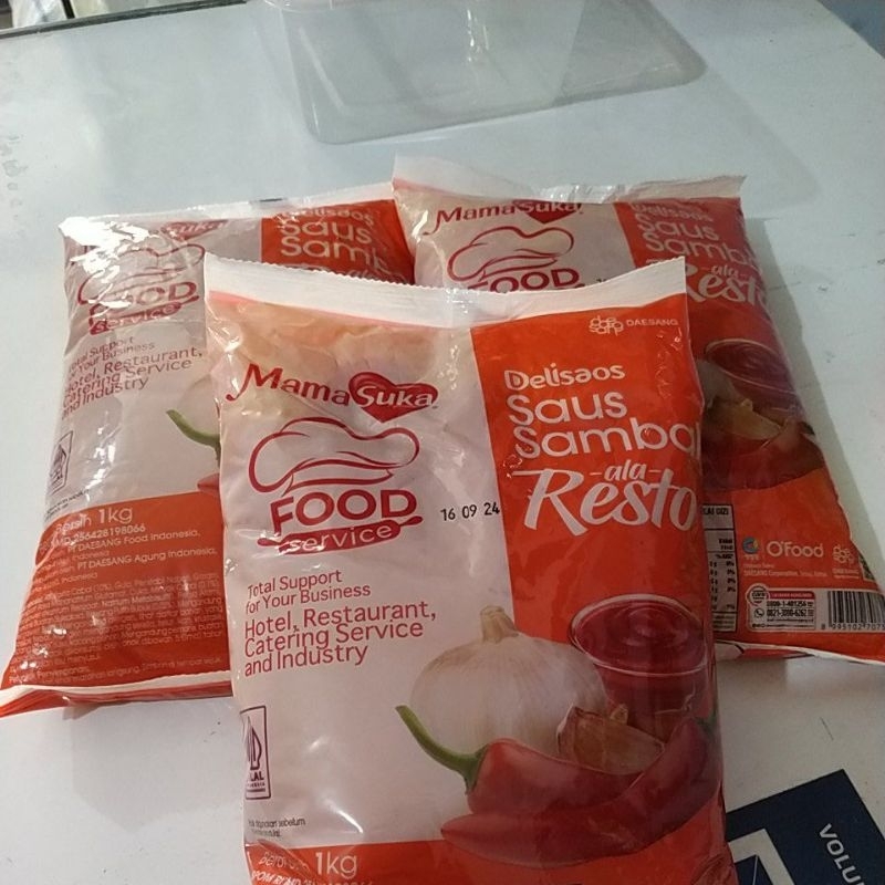 

saus sambal ala resto MAMA SUKA
