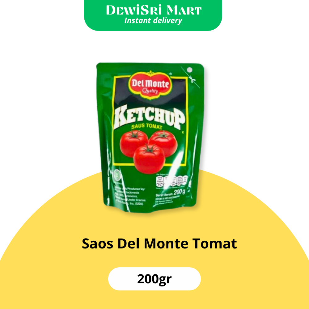 

Saos delmonte tomat 200gr - Dewi Sri mart