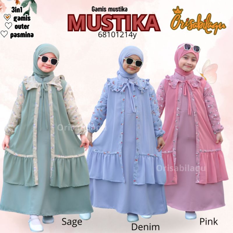 Gamis mustika orisabilaqu