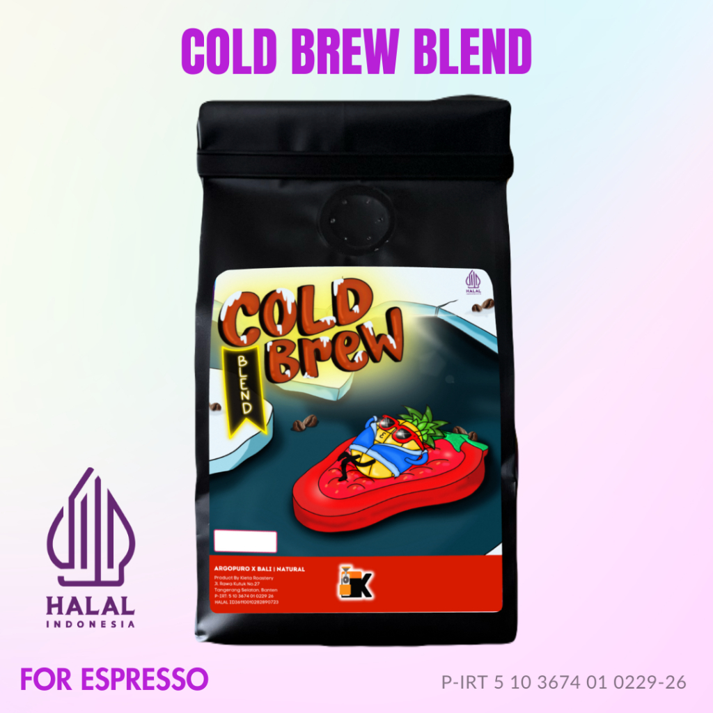 

Kieta Roastery - Biji Kopi Cold Brew Blend 100% Arabika Untuk Cold Brew / Bubuk Arabica Roasted Coffee Bean