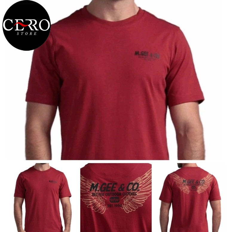 KAOS MGEE OBLONG LENGAN PENDEK MGEE TSHIRT OLIVER MGEE C072LT GREY