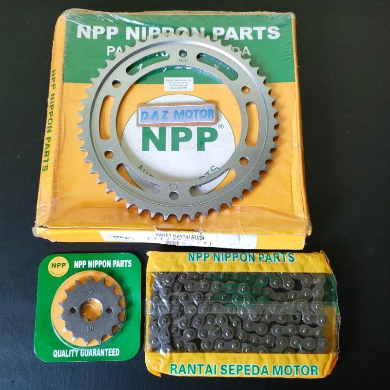 GIR SET GEAR PAKET CRF 150 CRF 150 L KOMPLIT ORIGINAL NPP