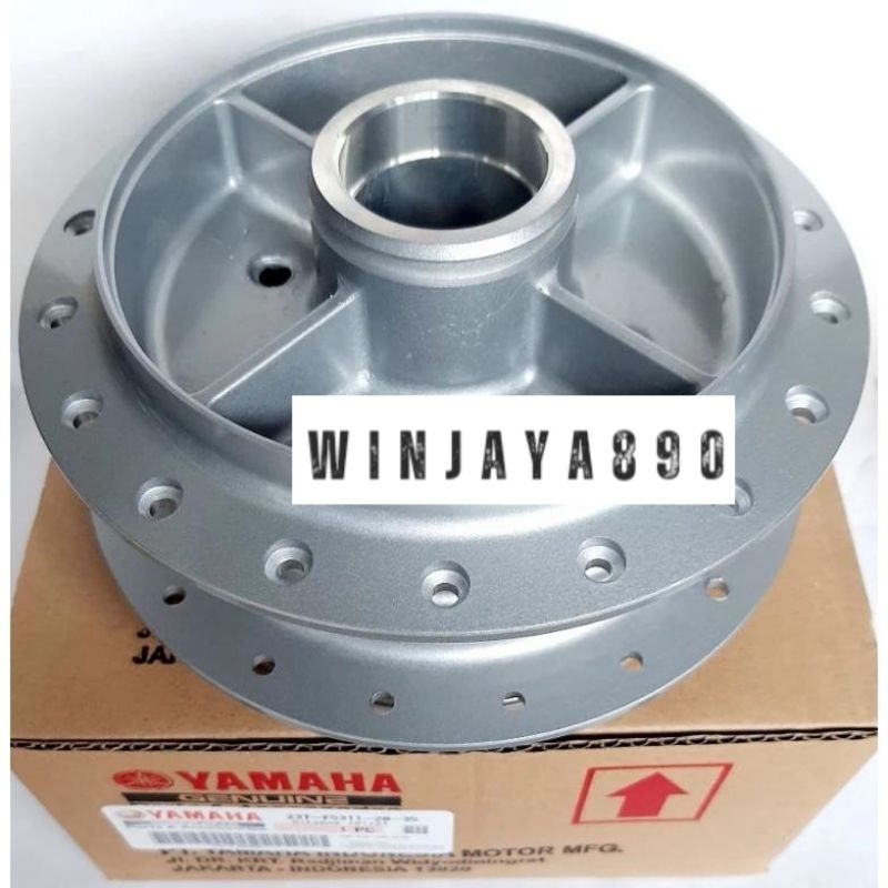 TROMOL BELAKANG ALFA FIZR FIZ CRYPTON WARNA SILVER ORIGINAL YAMAHA