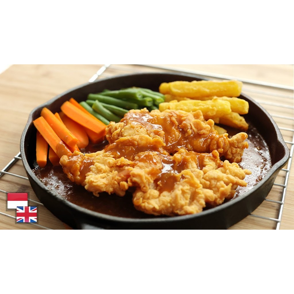 

BEEF STEAK TEPUNG / STEAK DAGING SAPI (SWJ - STEAK WONG JOWO)