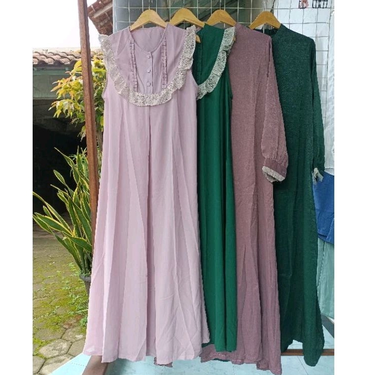 BerMus - Ileyana Dress 2 in 1 by Nabe original /NH 1204/ dress butik