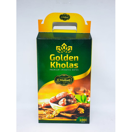 

ELMADINAH KURMA PREMIUM EMIRATES DATES GOLDEN KHALAS EL MADINAH 1KG