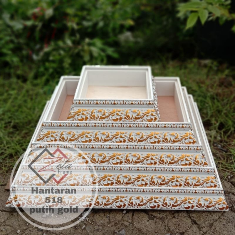 Kotak hantaran ukir fiber 1 set isi 5 & isi 4 - kotak seserahan - tempat seserahan - box hantaran