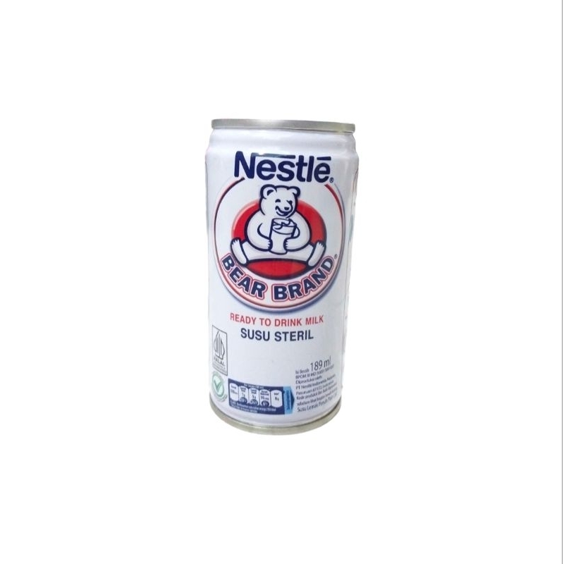 

BEAR BRAND Susu Steril Original 189 ml