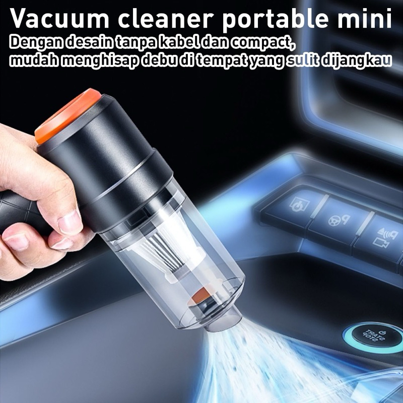 [EA] Vacuum Cleaner Portable Mini USB / Penghisap Debu Mobil Wireless Kasur Penyedot Debu / Vacum Pe