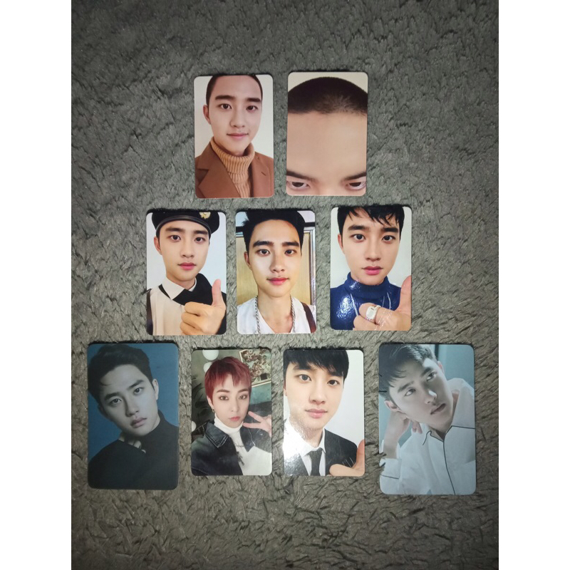 Official Photocard Do Kyungsoo & Xiumin