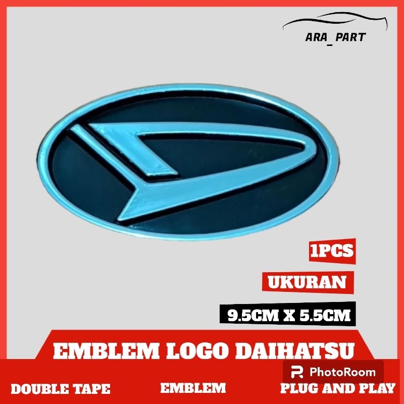 EMBLEM ATAU LOGO DAIHATSU/EMBLEM LOGO MOBIL DAIHATSU