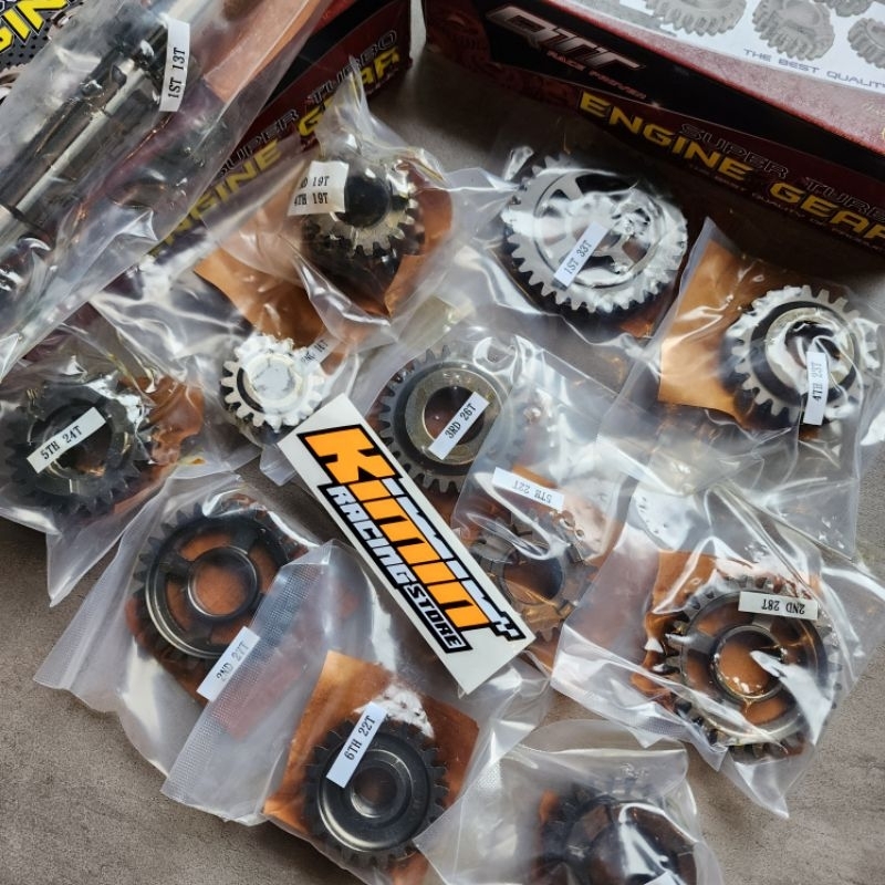 Gear Box Gir Rasio QTT R15 - R15 v3 - Mx King 6 Speed QTT Racing