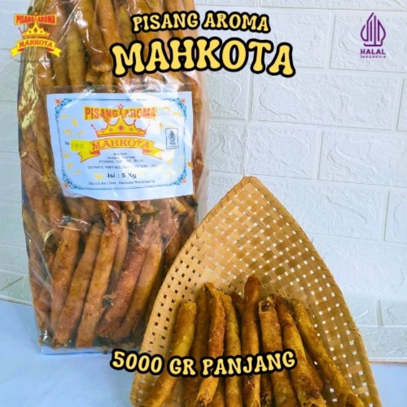 

Pisang Aroma Mahkota panjang 5kg