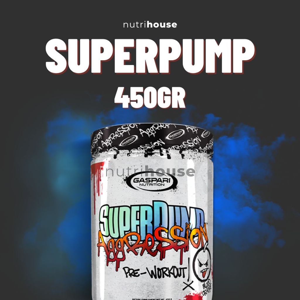 Gaspari Superpump Aggression 25 servings Pre Workout PWO Super Pump Gaspari