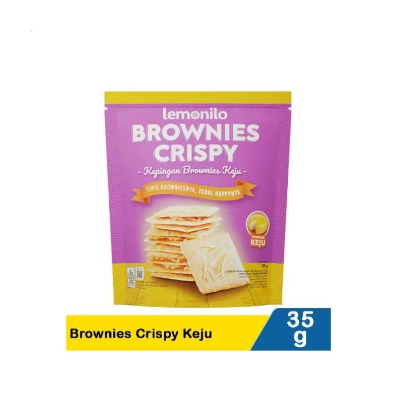 

Lemonilo Brownies Crispy Keju 35G