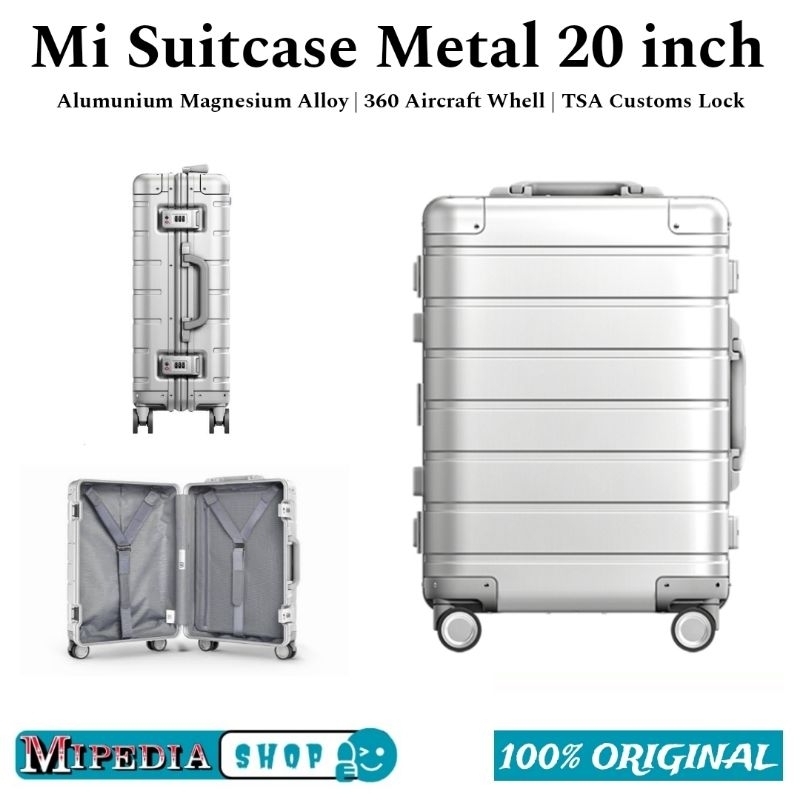 Xiaomi Luggage Metal Suitcase 20 inch - Mi Luggage 20inch Koper Travel