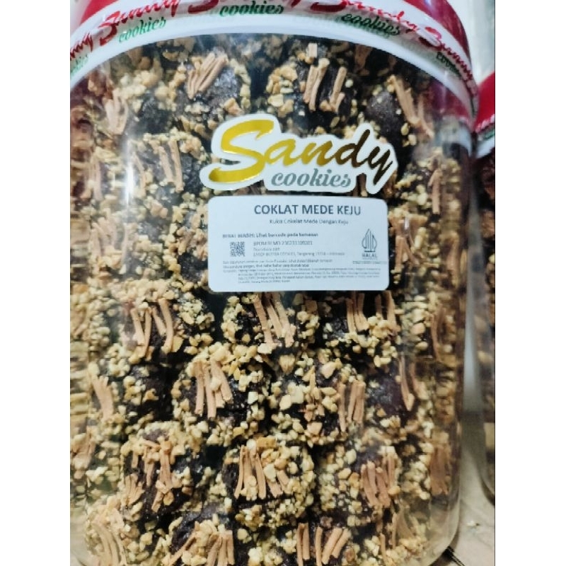 

Sandy cookies Coklat mede keju premium 500gram