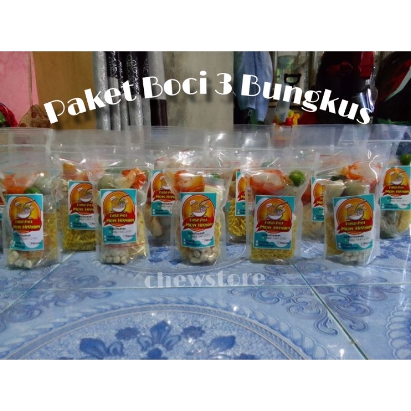 

paket 3 bungkus baso aci murah nikmat super mantap