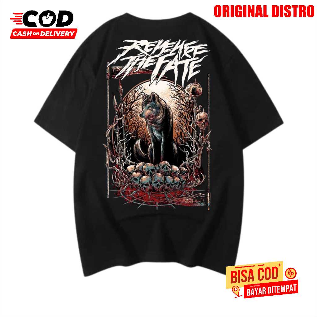 KAOS RTF BAND LOKAL DISTRO BANDUNG MUSIC