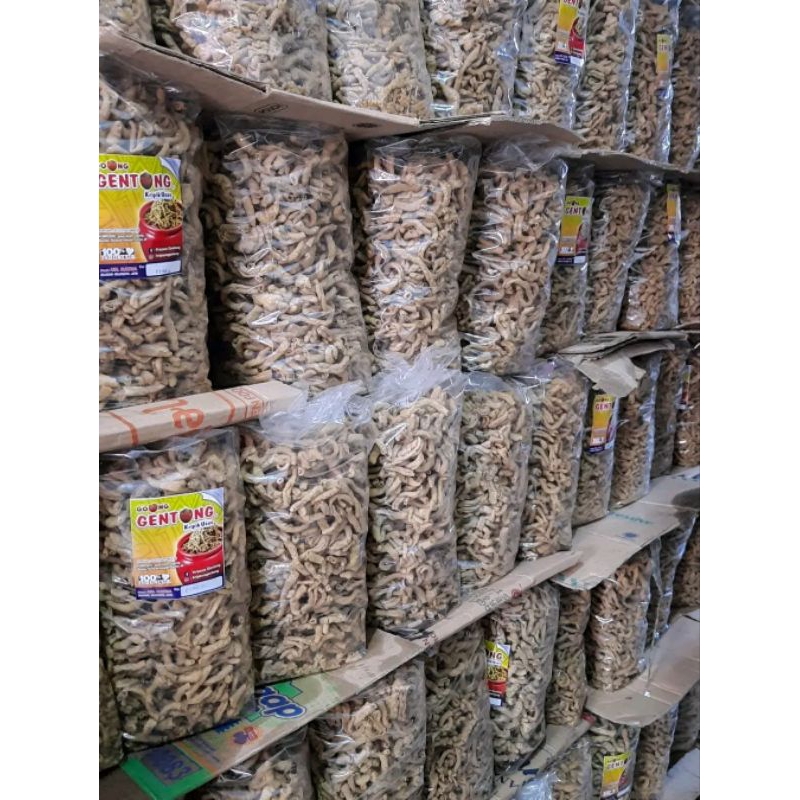 

1 ball usus gentong kemasan 2kg / usus gentong rame enak gurih