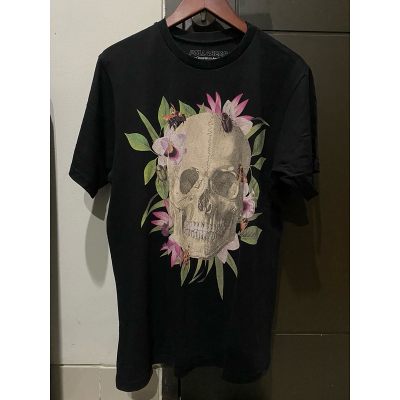 Tshirt Pull and Bear Black original