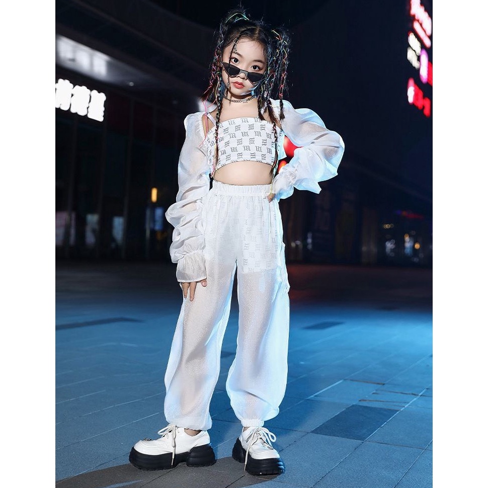 DDX913 BEST SELLER JEWELS KIDS KALLYCA HIP HOP DANCESETELAN BAJU DANCE HIPHOP ANAK TANGGUNG IMPORTSE