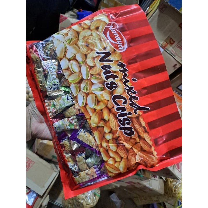 

*Ready stok*Mixed nuts crispy naraya NARAYA MIXED NUTS CRISP - ENTING ENTING - PERMEN KACANG