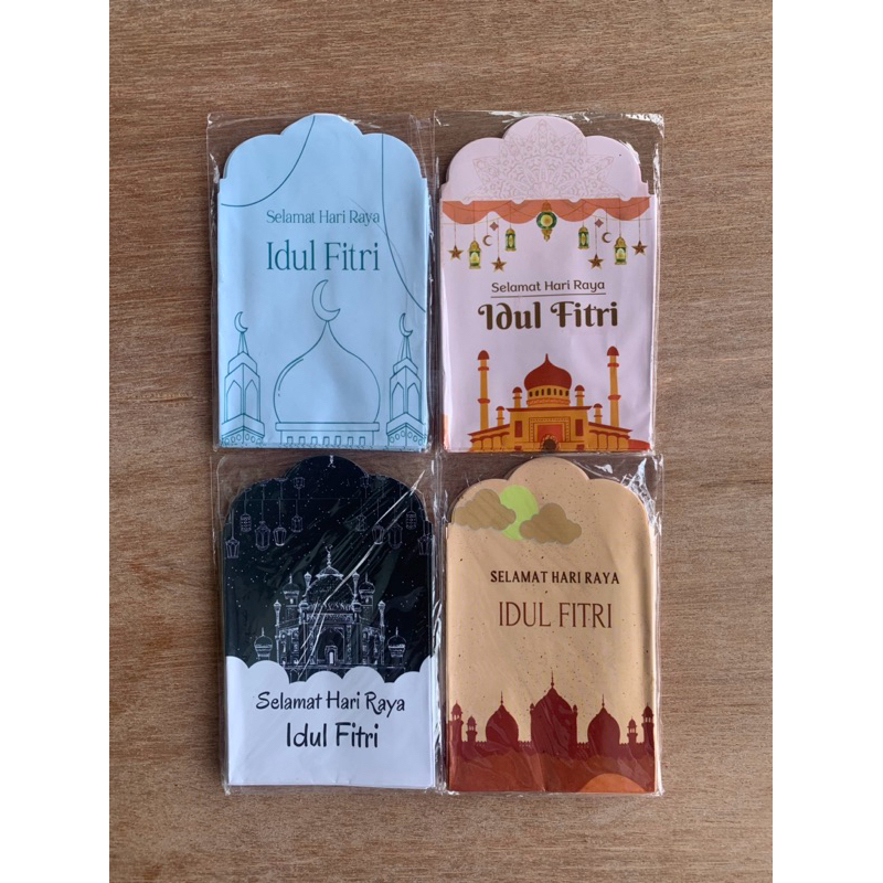 

amplop lebaran 2024 motif muslim atm snack ready stok