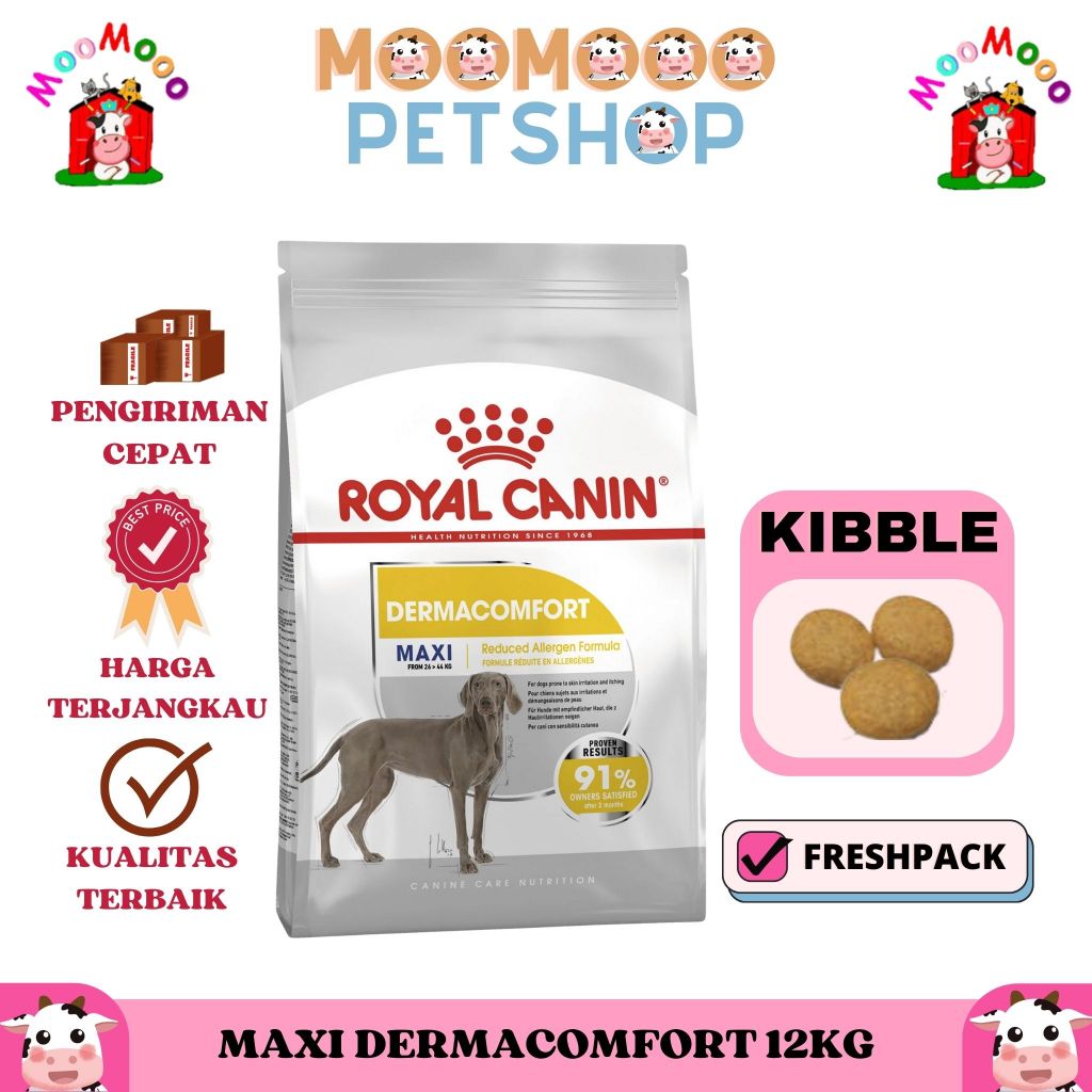Royal Canin Maxi Dermacomfort 12 Kg - Makanan Anjing / Dog Food