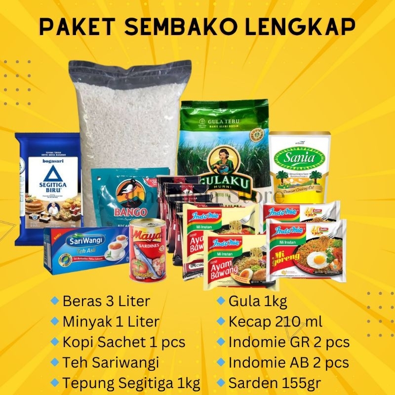 

Paket Sembako Murah / Paket Sembako Ramadhan / Sembako Murah / Hampers Ramadhan / Paket Lengkap / Paket Berbagi / Parcel Lebaran