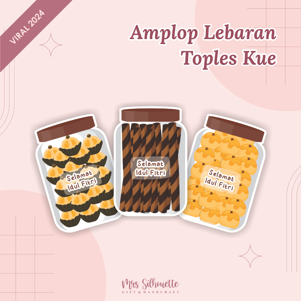 

[10pcs] AMPLOP LEBARAN TOPLES / VIRAL 2024 / KUE KERING / LEBARAN ANGPAO / IDUL FITRI / UNIK / NASTAR / SEDOTAN UANG