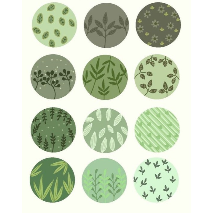 

Round Plant Stiker