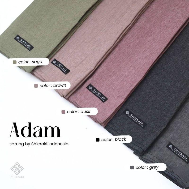 {Shieraki} Adam Sarung. Sarung Premium by Shieraki