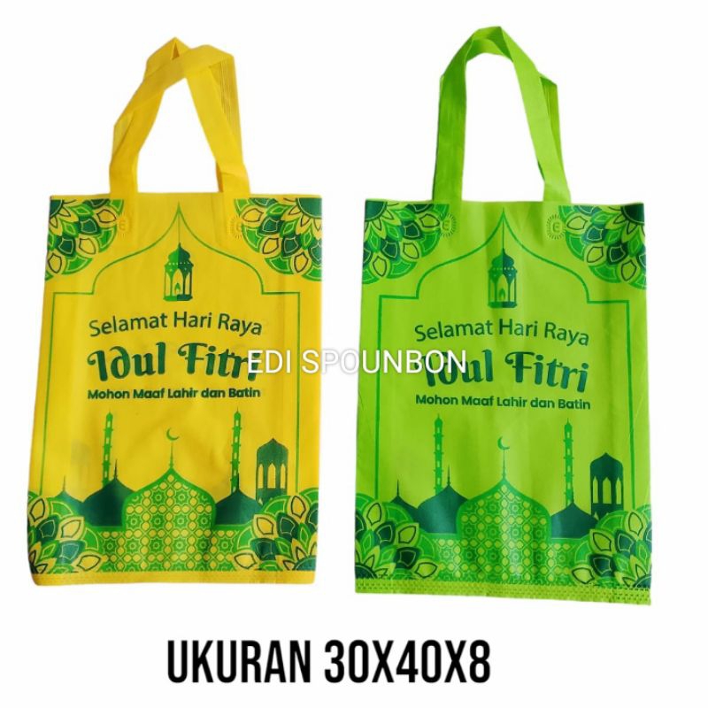 

godiebag lebaran 30x40x10 hampers isi 12pcs