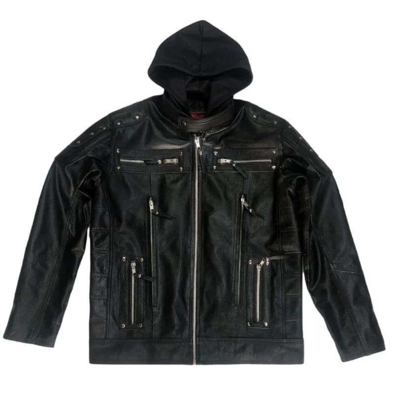 Leather Jaket asli kulit domba super
