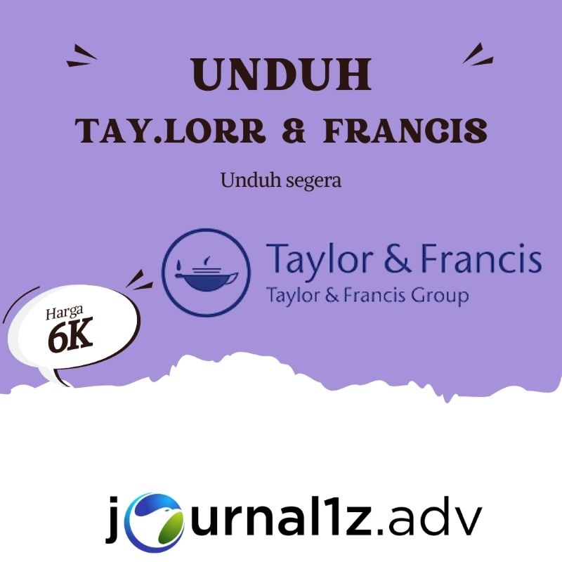 

Ready READY Buku /Jurnal Siap Cetak dan kirim Tay.Lor Francis Akreditasi