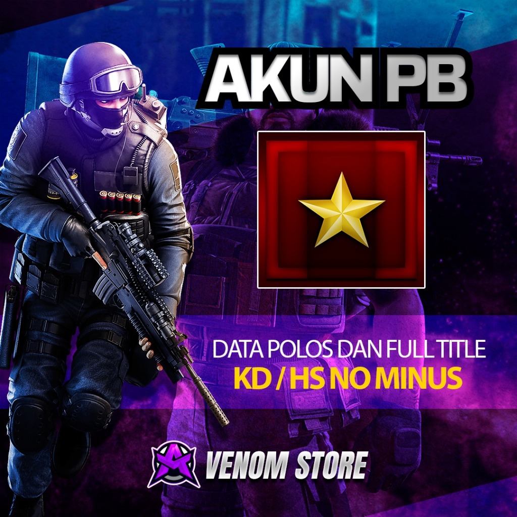 CHAR PB / AKUN PB POINT BLANK ZEPETTO - B1 KD HS NO MINUS - FULL TITLE DAN DATA POLOS